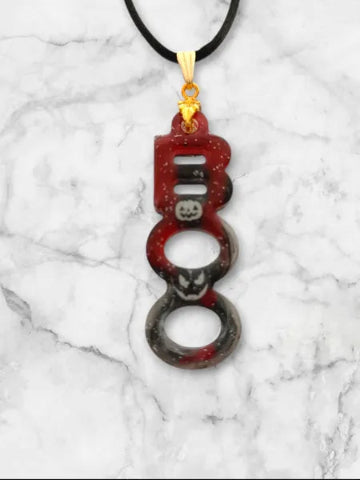 Pendentif Halloween Boo