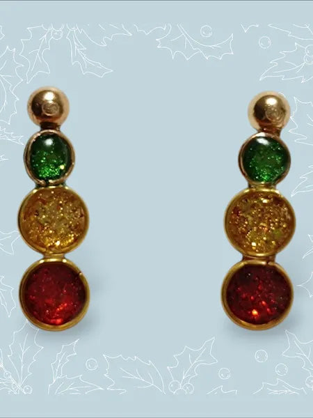 Boucle d'oreille spéciale Noël