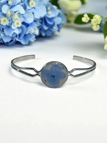 Bracelet en Résine et Acier Inoxydable – Fait Main, Modèle Unique