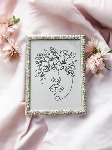 Cadre fait main, personnalisable