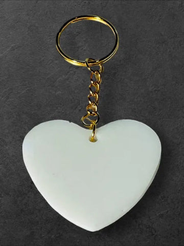 Porte-clés en résine fait main - création unique et originale