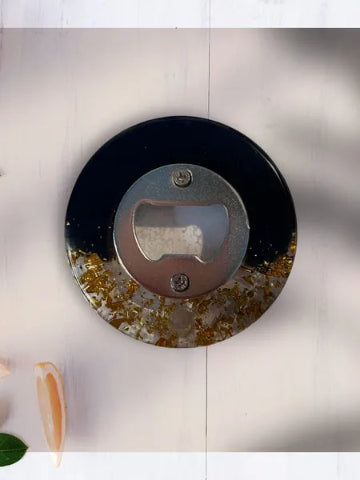 Décapsuleur en résine fait main - création unique et originale