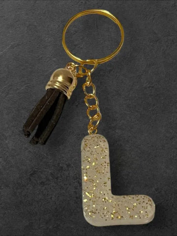 Porte-clés en résine fait main - création unique et originale