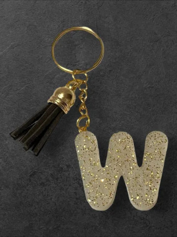 Porte-clés en résine fait main - création unique et originale