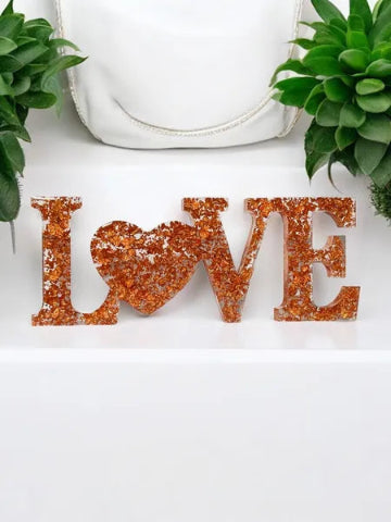 Décoration en résine fait main - création unique et originale