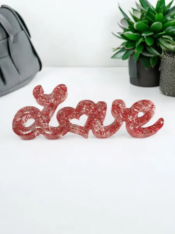 Décoration en résine fait main - création unique et originale