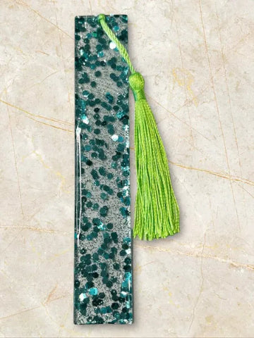 Marque page en résine fait main - création unique et originale