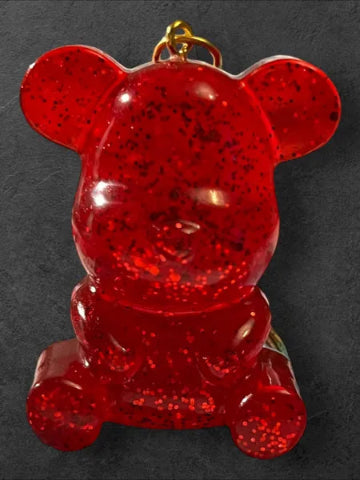 Porte-clés en résine fait main - création unique et originale