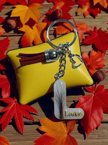 Porte cles en resine fait main artisanaux wendy goodies