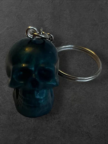 Porte-clés en résine fait main - création unique et originale