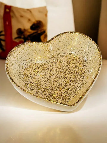 Vide-poche en résine fait main - accessoire de décoration artisanale