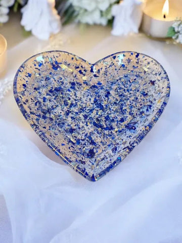 Vide-poche en résine fait main - accessoire de décoration artisanale