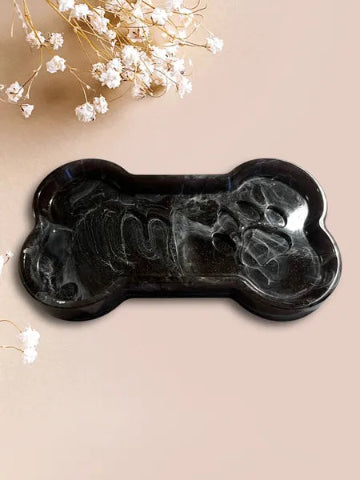 Vide-poche en résine fait main - accessoire de décoration artisanale