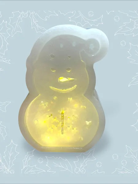 Gnome, Sapin et Bonhomme de neige lumineux