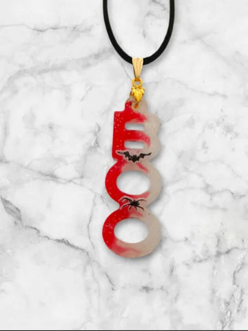 Pendentif Halloween Boo