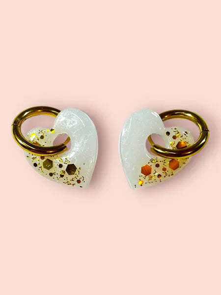 boucles d oreilles en resine fait main artisanales wendy goodies