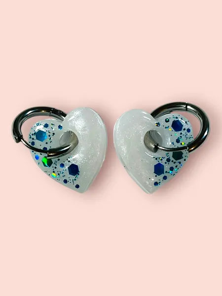 boucles d oreilles en resine fait main artisanales wendy goodies