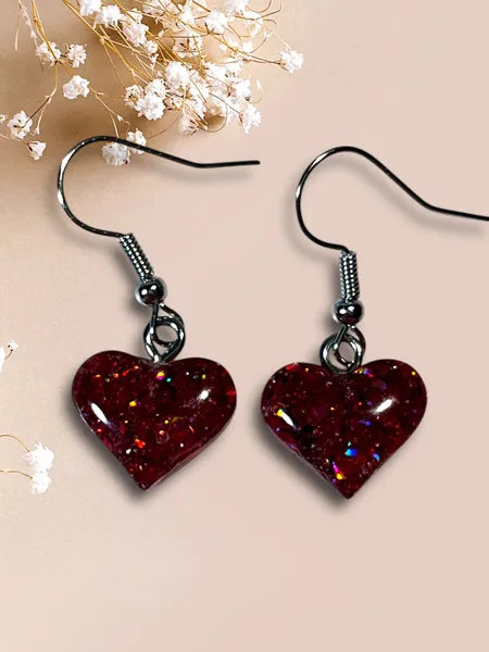 Boucles d'oreilles Coeur