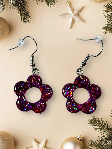 Boucles d'oreilles mini fleurs