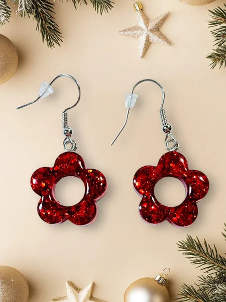 Boucles d'oreilles mini fleurs