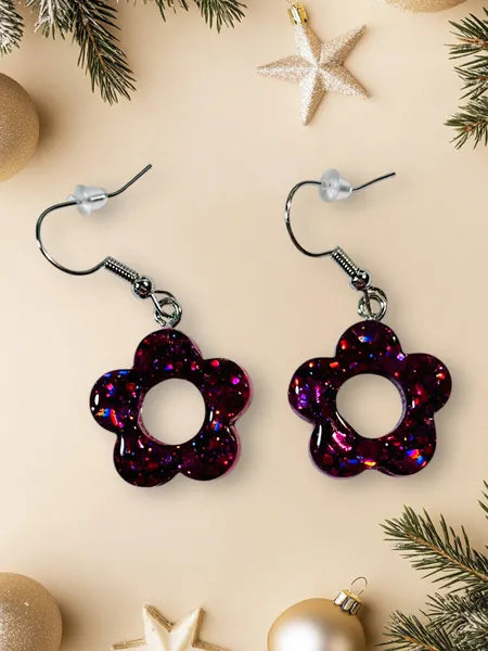 Boucles d'oreilles mini fleurs