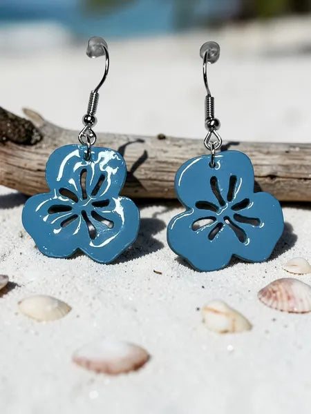 boucles d oreilles en resine fait main artisanales wendy goodies