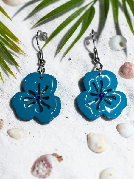 boucles d oreilles en resine fait main artisanales wendy goodies