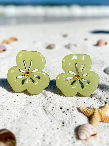 Glow flower - Boucles d'oreilles