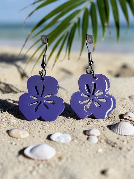 boucles d oreilles en resine fait main artisanales wendy goodies