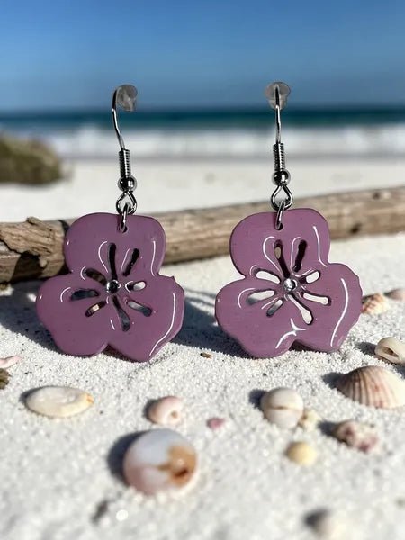 boucles d oreilles en resine fait main artisanales wendy goodies