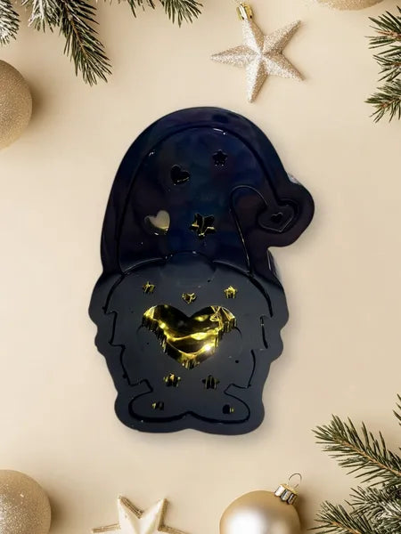 Gnome, Sapin et Bonhomme de neige lumineux