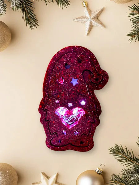 Gnome, Sapin et Bonhomme de neige lumineux