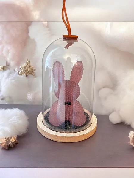 Lapin sous cloche