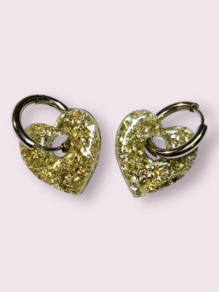 boucles d oreilles en resine fait main artisanales wendy goodies