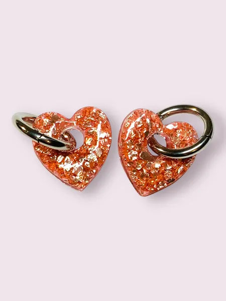 boucles d oreilles en resine fait main artisanales wendy goodies