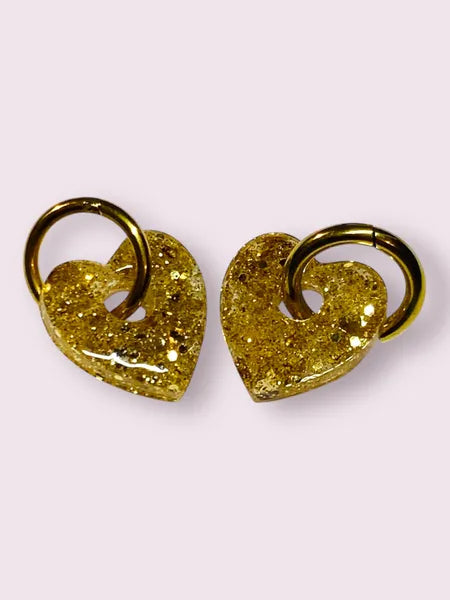 boucles d oreilles en resine fait main artisanales wendy goodies