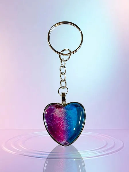 Porte cles en resine fait main artisanaux wendy goodies