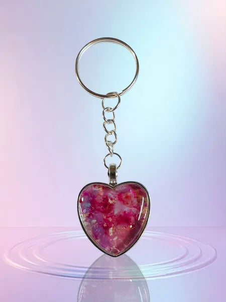 Porte cles en resine fait main artisanaux wendy goodies