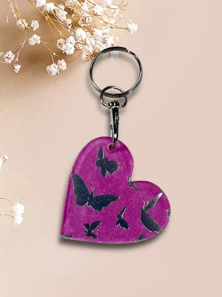 porte cles en resine fait main artisanaux wendy goodies