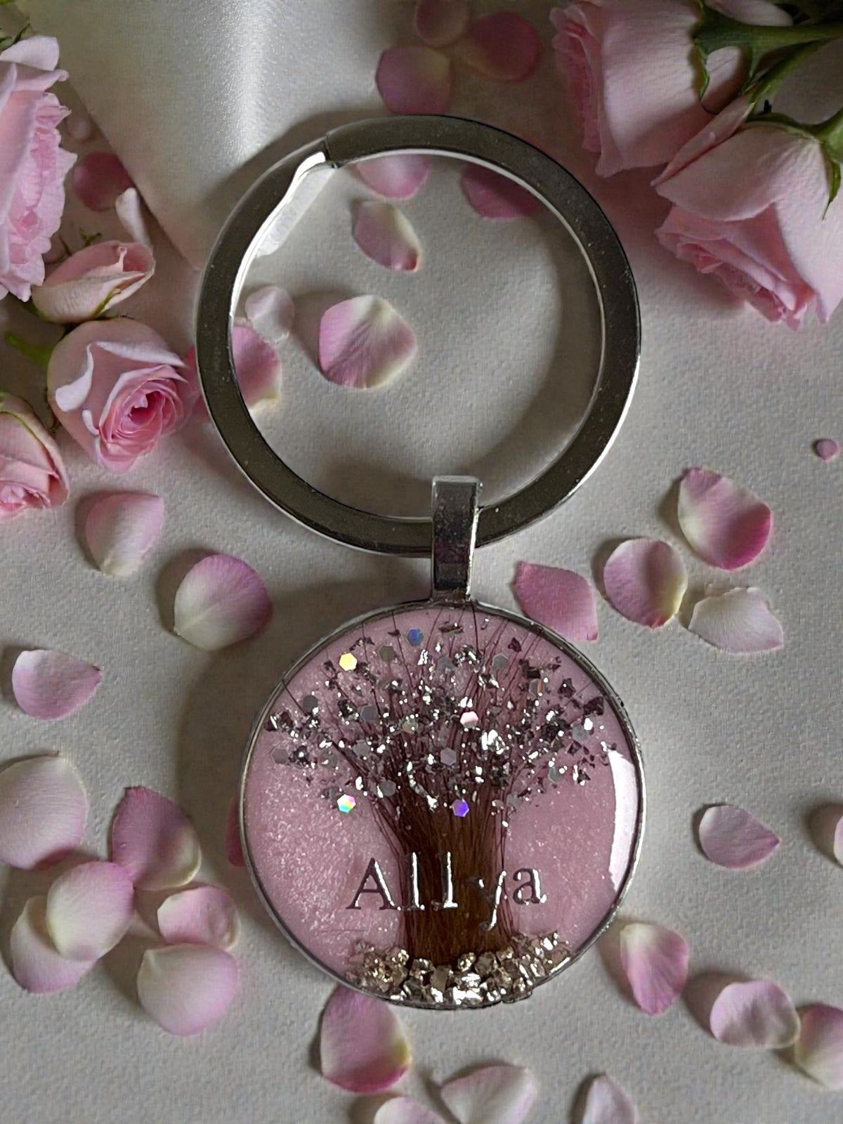 Porte cles en resine fait main artisanaux wendy goodies