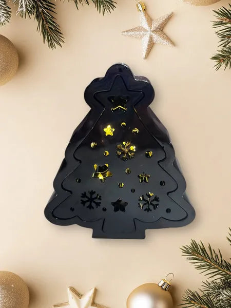 Gnome, Sapin et Bonhomme de neige lumineux