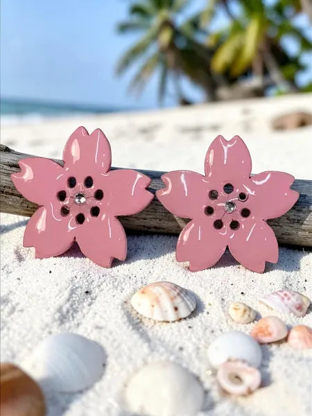 Summer flower - Boucles d'oreilles