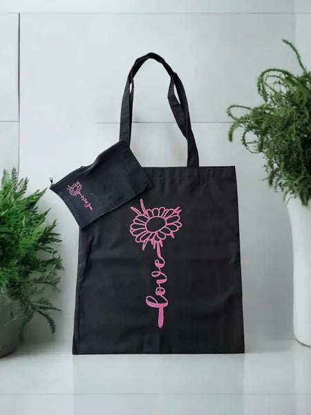 Tote bag et trousse